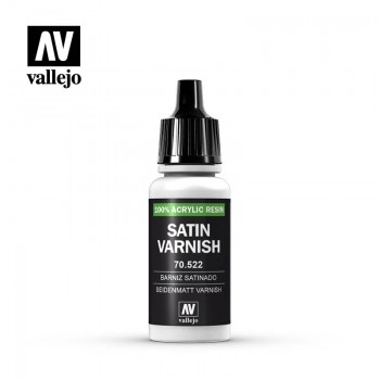 Vallejo Satin Varnish Acrylic Resin 70522